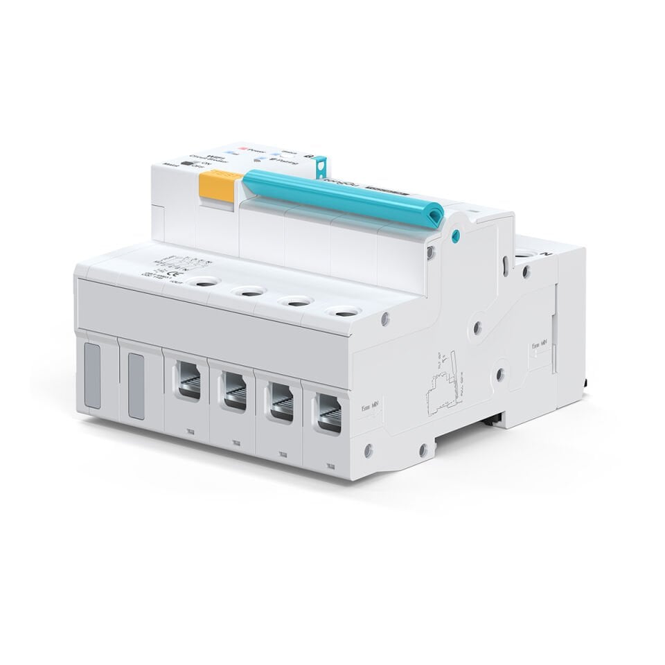 Tongou Akıllı Trifaz Kaçak Akım Rölesi - Voltaj ve Akım Koruyucu 63A Ayarlanabilir KAR (30mA-500mA)